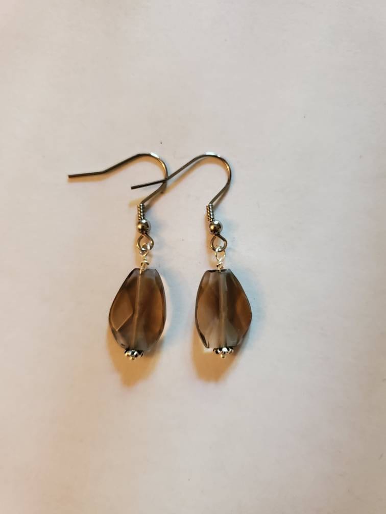 Smoky Brown Earrings