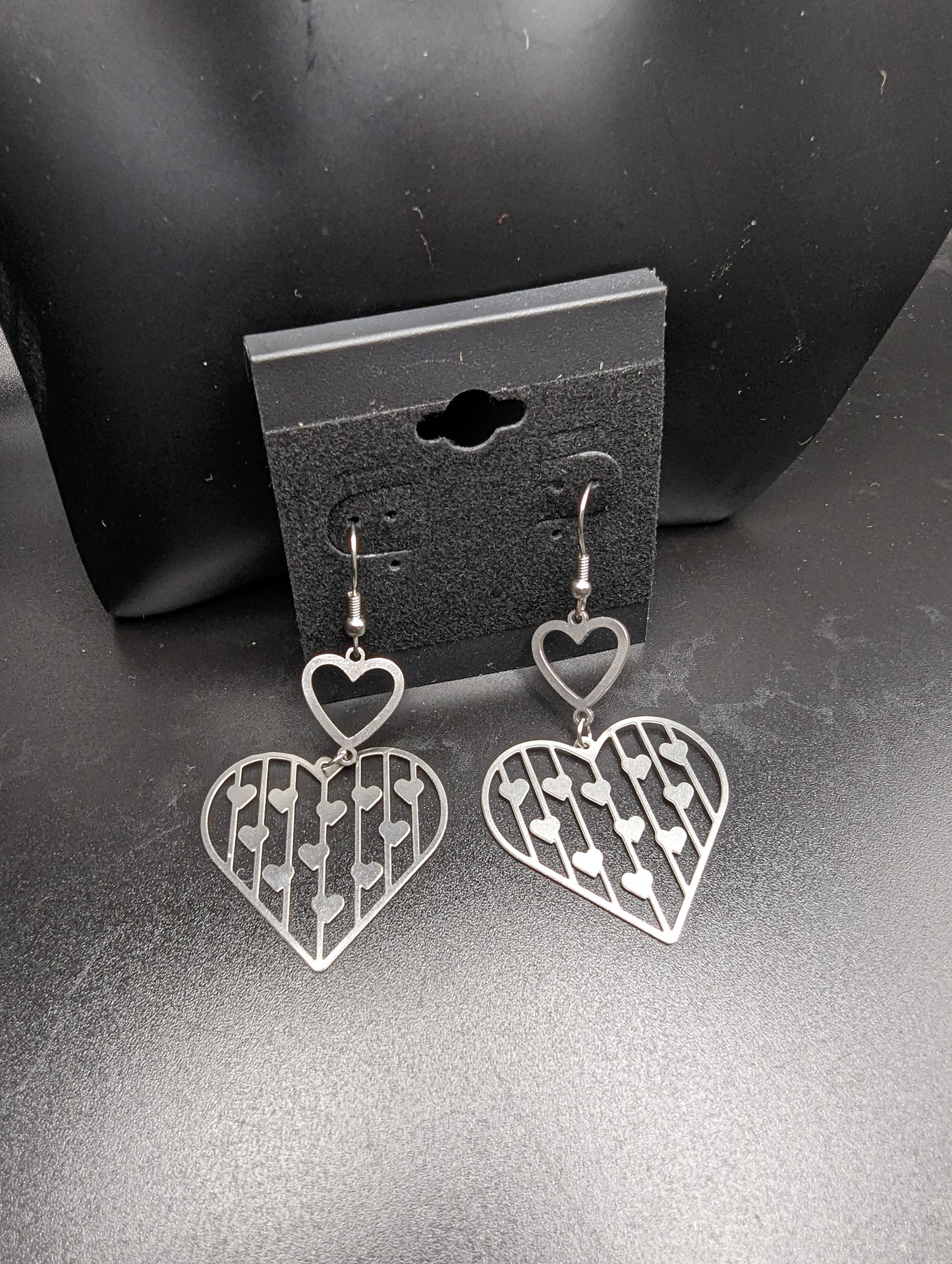 Heart Stainless Steel Earrings