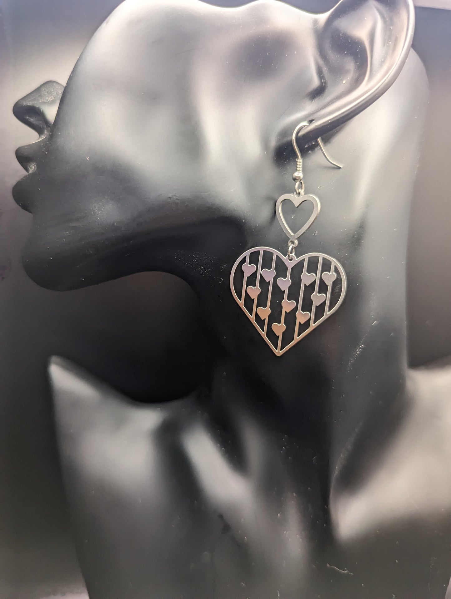 Heart Stainless Steel Earrings