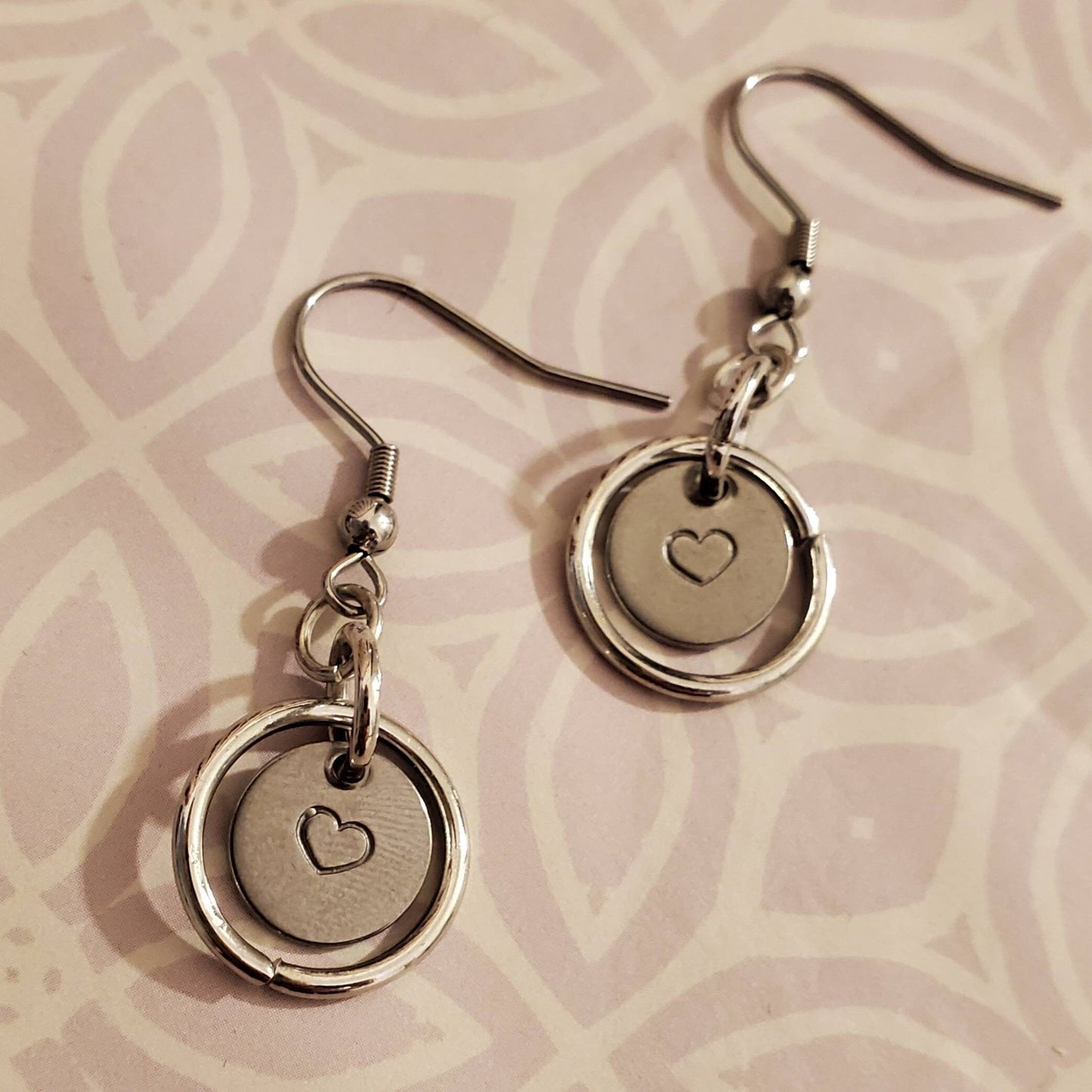 Simple Heart Earrings