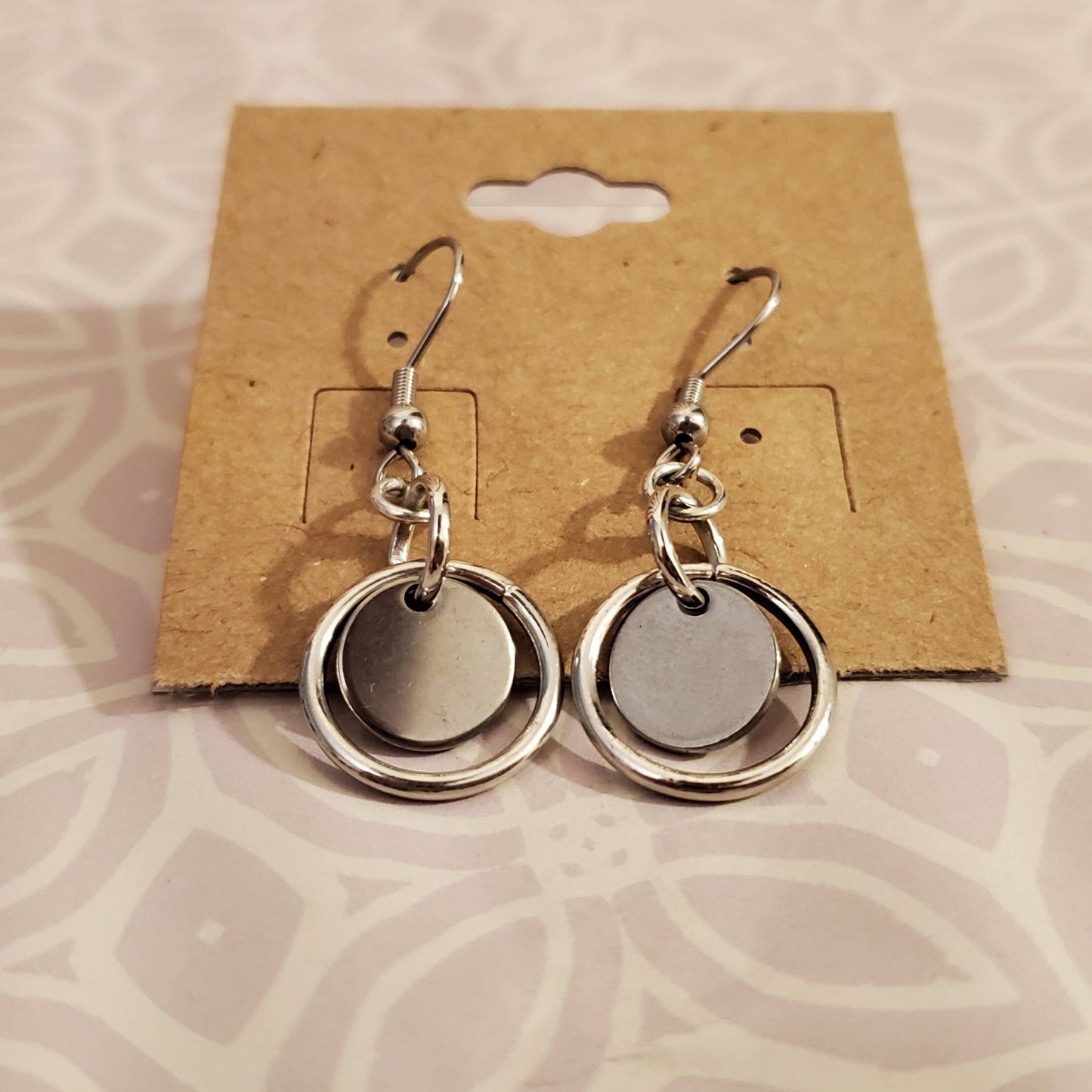Simple Silver Earrings