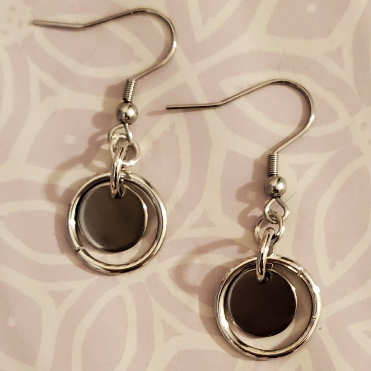 Simple Silver Earrings