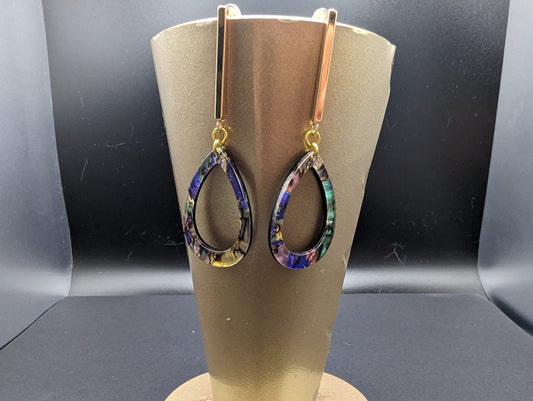 Tear Drop Post Dangle Earrings | Ultralight Weight